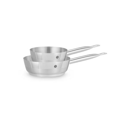 Fritovací hrnec bez poklice, HENDI, Profi Line, 1L, ⌀160x(H)60mm | 830352